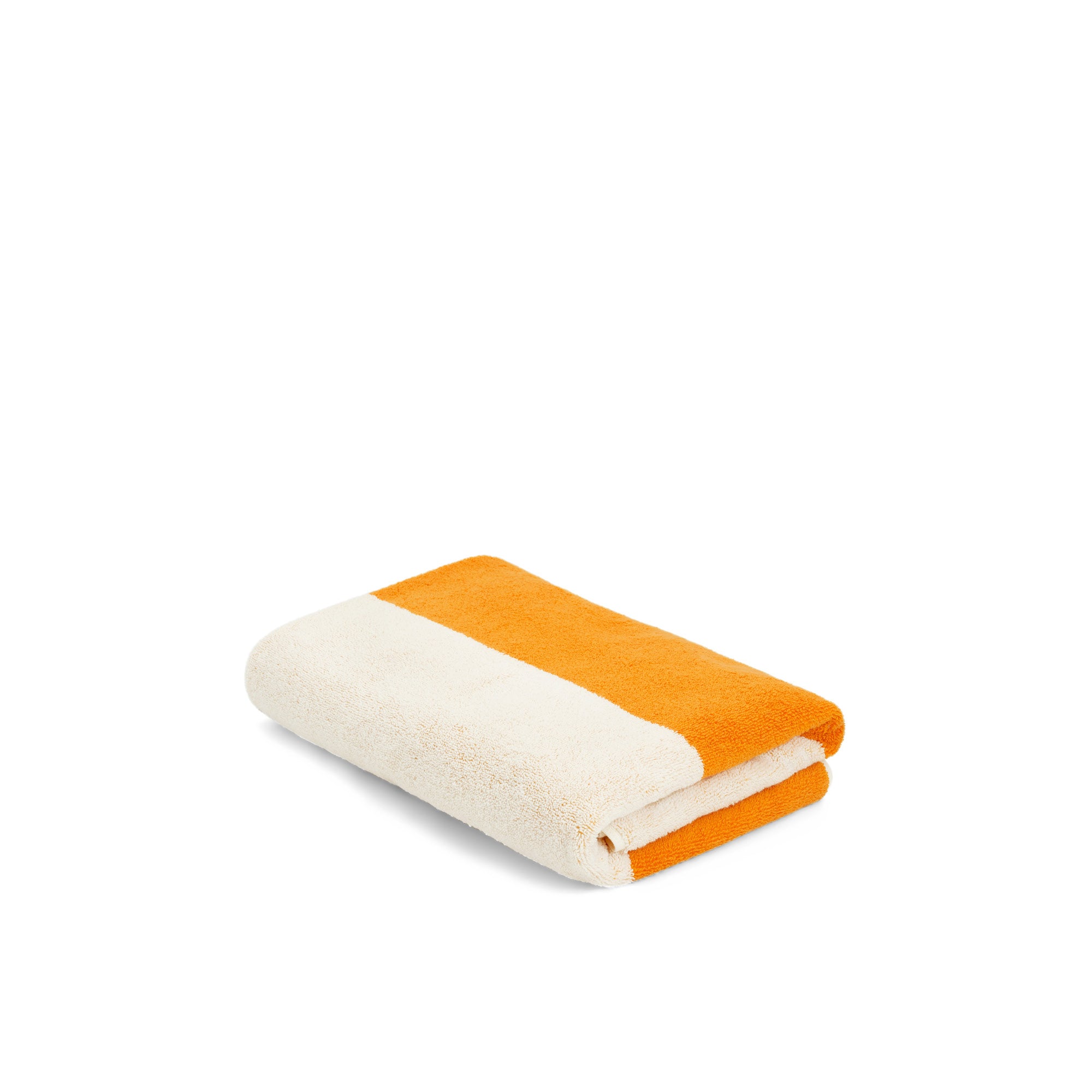 Bath Towel - Saffron/Ivory - Block