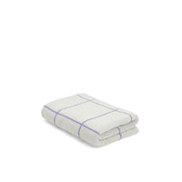 LOOP HOME bath towel - lilac/ivory - mesh