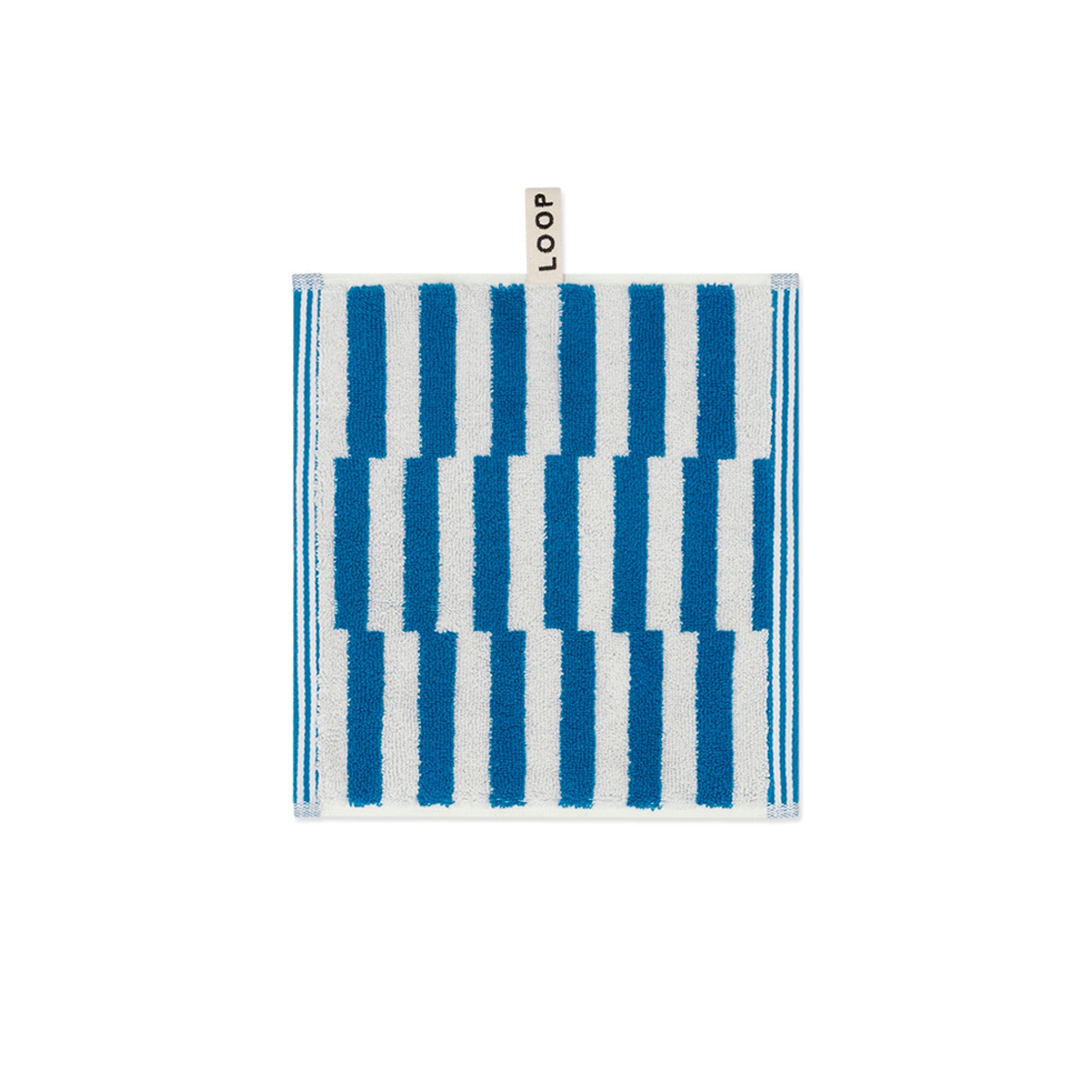 Face Towel - Cobalt/Ivory - Shift