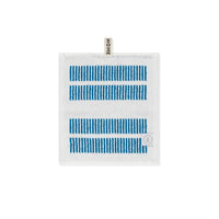 Cobalt/Ivory Face Towel Dual Dash Face Towel — view 2