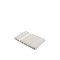 LOOP HOME hand towel - butter/stone - dual stripe — view 3