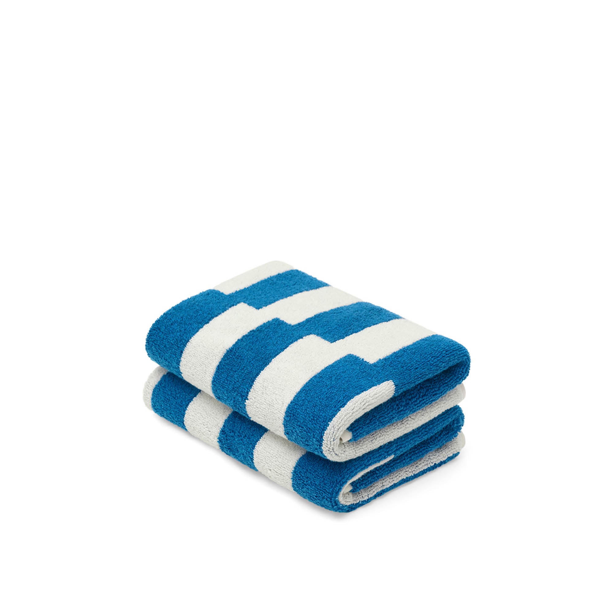 Hand Towel - Cobalt/Ivory - Shift