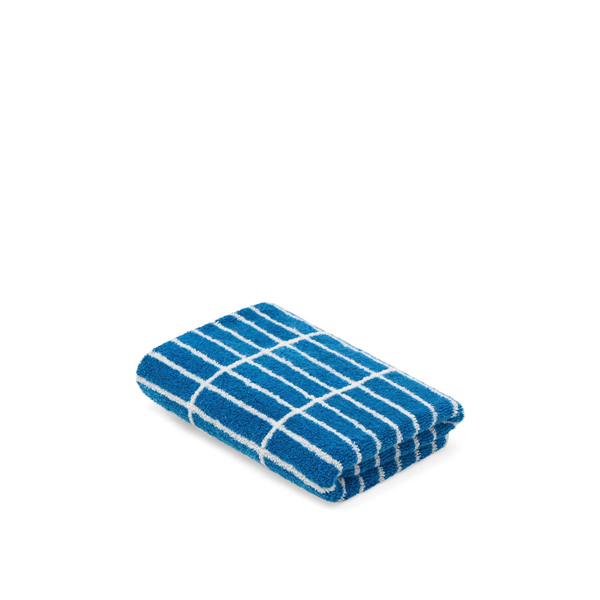 Hand Towel - Cobalt/Ivory - Tile