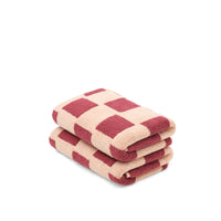 Ruby/Almond Blush Brick Hand Towel — view 2