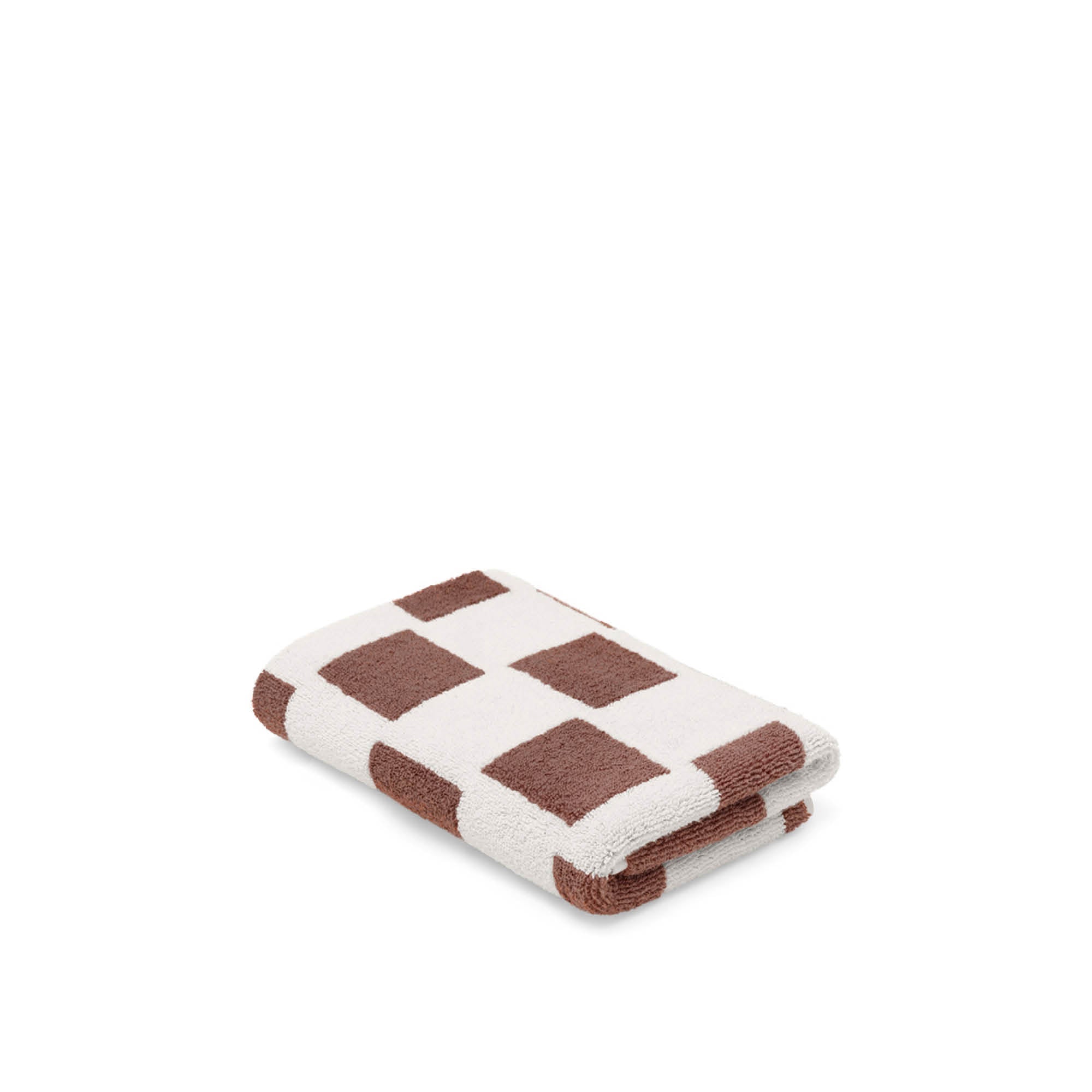 Hand Towel - Coffee/Ivory - Brick