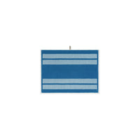 LOOP HOME bath mat - cobalt/ivory - dual dash — view 2