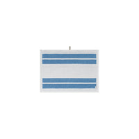 LOOP HOME bath mat - cobalt/ivory - dual dash — view 3