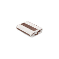LOOP HOME bath mat - coffee/ivory - stack