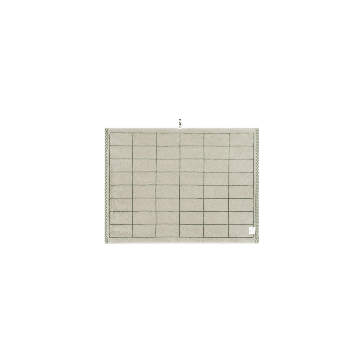 LOOP HOME bath mat - forest/sage - tile — view 3