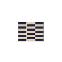 LOOP HOME bath mat - midnight/sand - stack — view 2