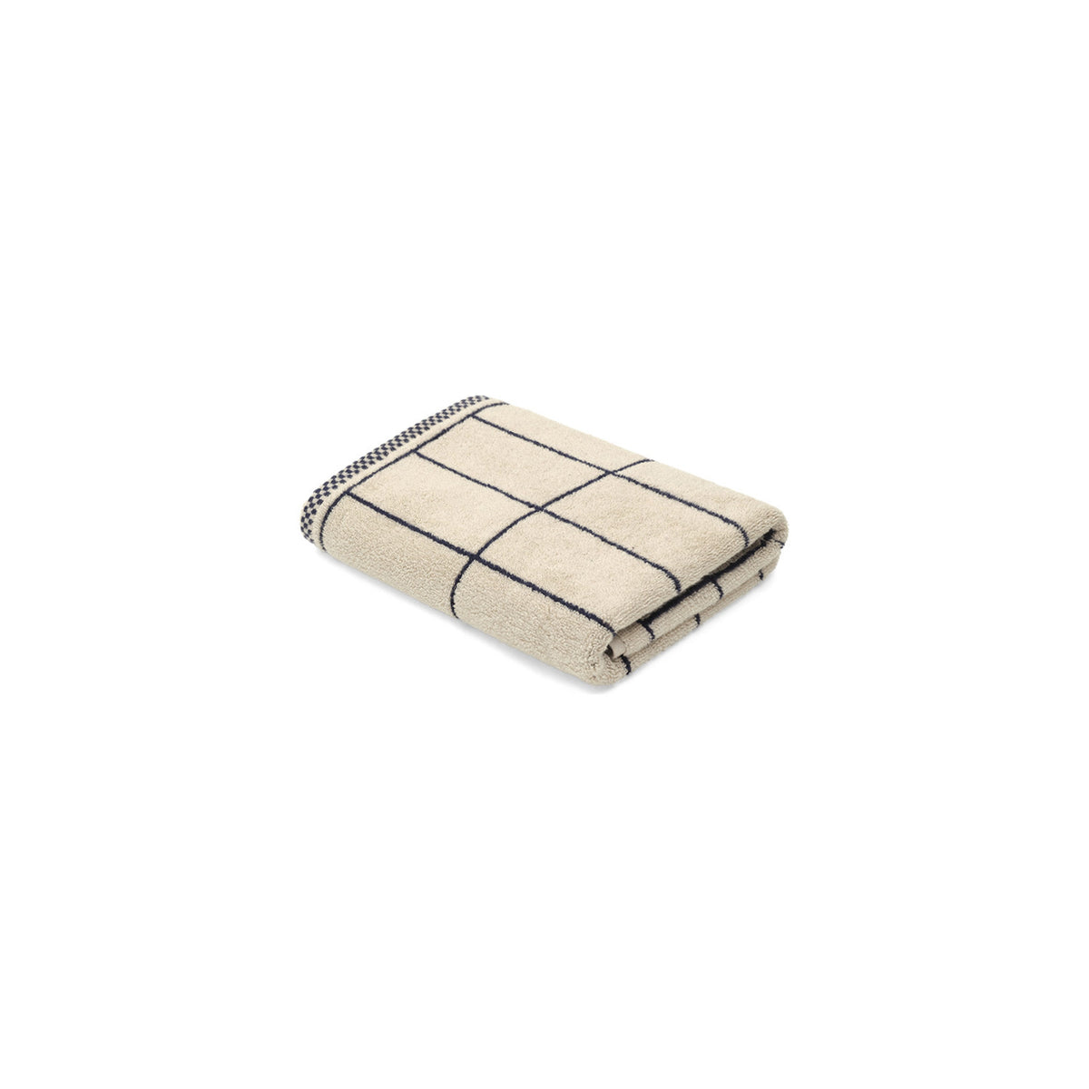 LOOP HOME bath mat - midnight/sand - tile