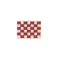 LOOP HOME bath mat - ruby/almond blush - brick — view 3