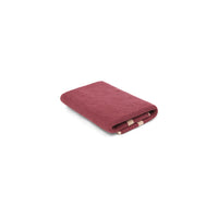 LOOP HOME bath mat - ruby/almond blush - pinstripe