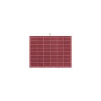 LOOP HOME bath mat - ruby/almond blush - tile — view 2