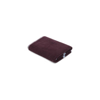LOOP HOME bath mat - sky/carmine - pinstripe