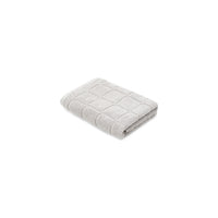 LOOP HOME bath mat - stone - raised grid