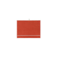 LOOP HOME bath mat - terracotta/stone - pinstripe — view 2