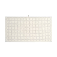 LOOP HOME butter/stone - grid bundles — bath sheet front