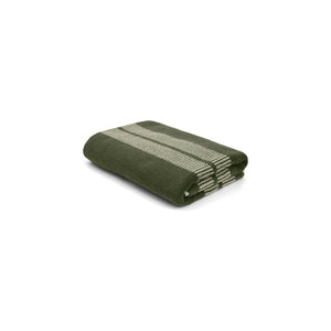 LOOP HOME bath sheet - forest/sage - dual dash