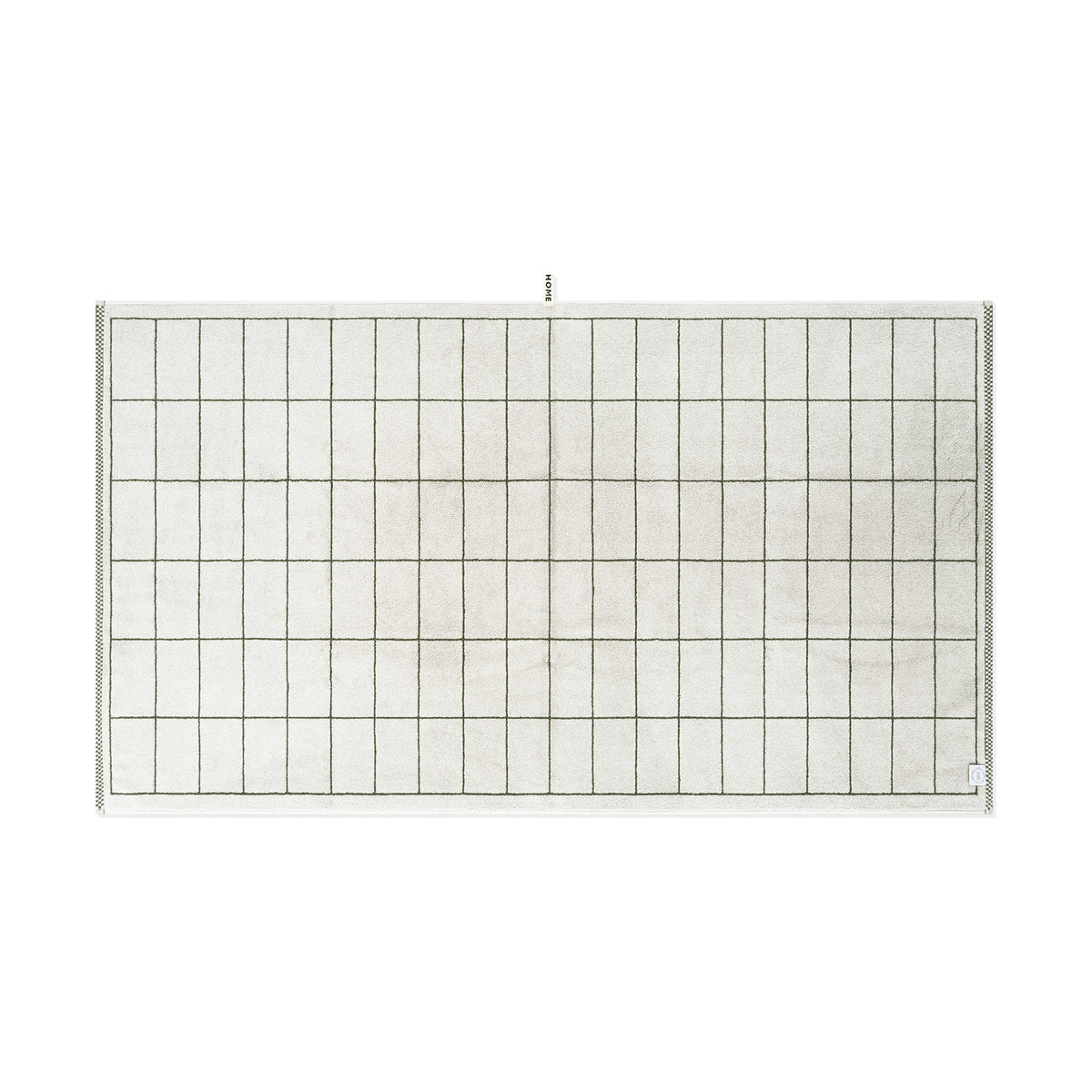 LOOP HOME bath sheet - forest/sage - tile — view 3