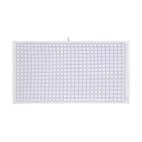 LOOP HOME bath sheet - lilac/ivory - grid — view 3
