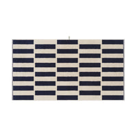 LOOP HOME midnight/sand - stack bundles — bath sheet front