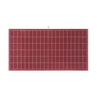 LOOP HOME bath sheet - ruby/almond blush - tile — view 2