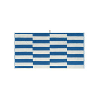 LOOP HOME bath towel - cobalt/ivory - shift — view 2