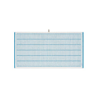 LOOP HOME bath towel - cobalt/ivory - tile — view 3