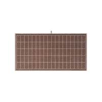 LOOP HOME bath towel - coffee/ivory - tile — view 2