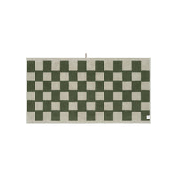 LOOP HOME bath towel - forest/sage - brick — view 3