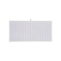 LOOP HOME bath towel - lilac/ivory - grid — view 3