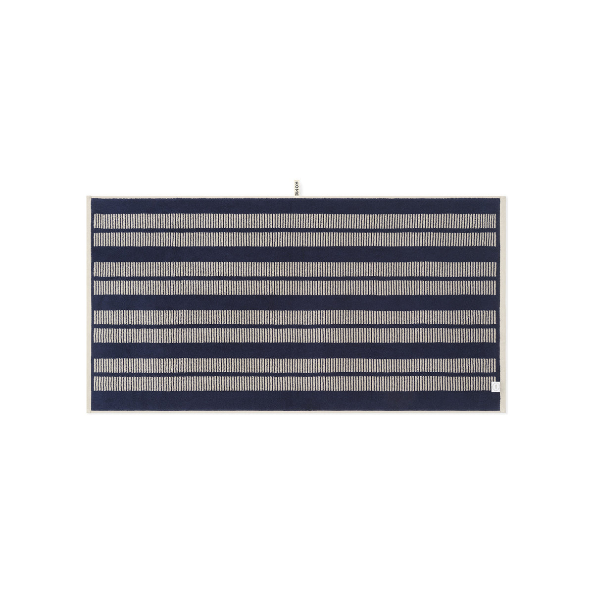 LOOP HOME midnight/sand - dual dash bundles — bath towel back