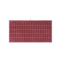 LOOP HOME bath towel - ruby/almond blush - tile — view 2