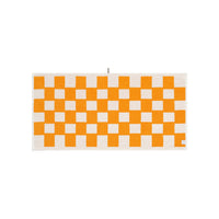 LOOP HOME bath towel - saffron/ivory - brick — view 3