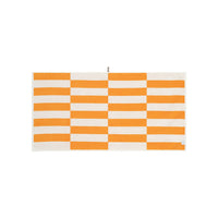LOOP HOME bath towel - saffron/ivory - offset — view 3