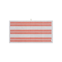 LOOP HOME bath towel - terracotta/stone - dual dash — view 3