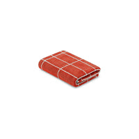 LOOP HOME bath towel - terracotta/stone - tile