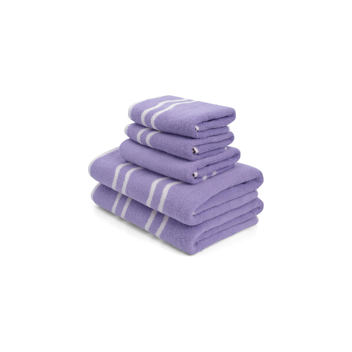LOOP HOME lilac/ivory - wave bundles — view 2