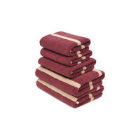 LOOP HOME ruby/almond blush - pinstripe bundles — view 1