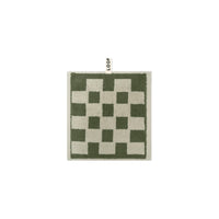 LOOP HOME face towel - forest/sage - brick