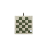 LOOP HOME face towel - forest/sage - brick — view 2