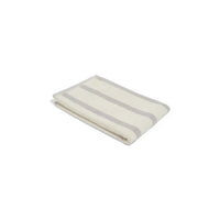 LOOP HOME hand towel - butter/stone - bold stripe
