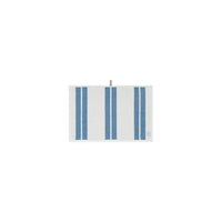 LOOP HOME hand towel - cobalt/ivory - dual dash — view 3