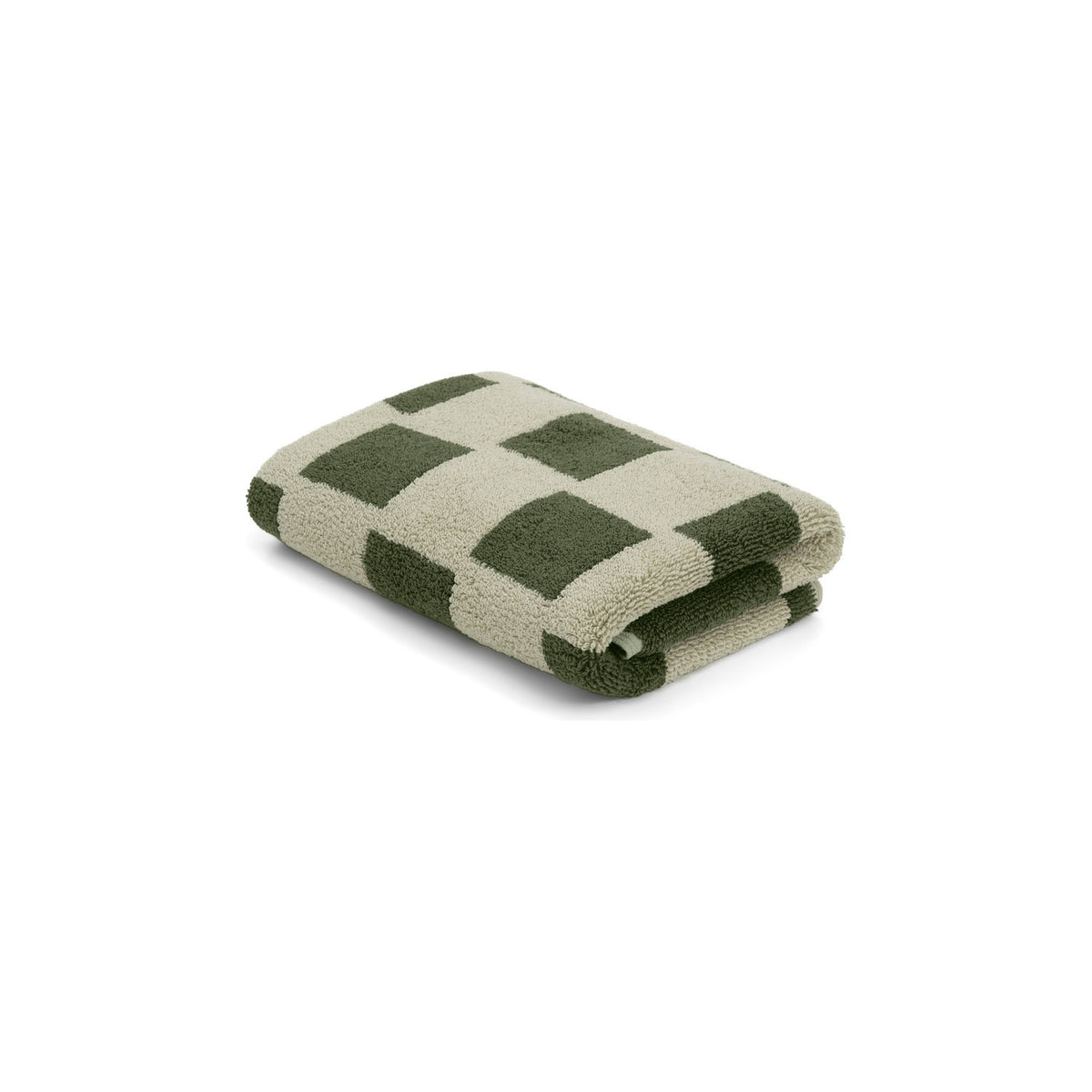 LOOP HOME hand towel - forest/sage - brick