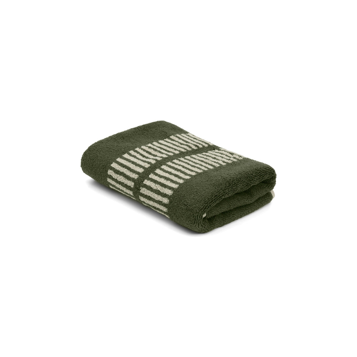 LOOP HOME hand towel - forest/sage - dual dash
