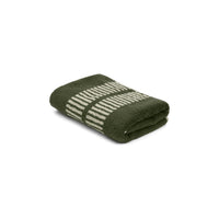 LOOP HOME hand towel - forest/sage - dual dash