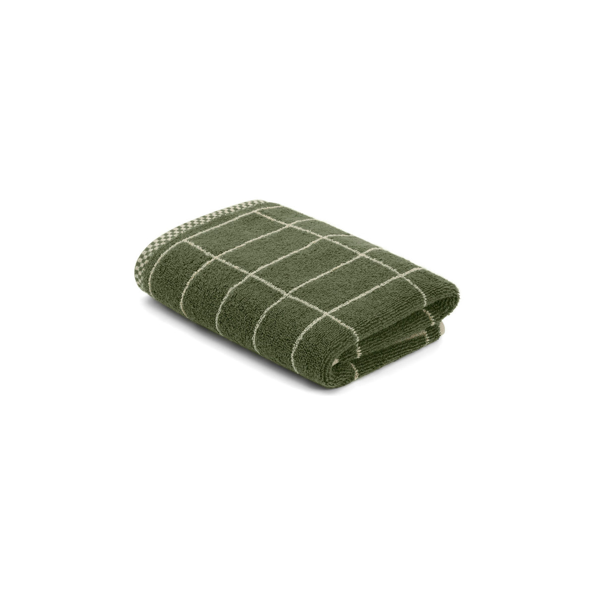 LOOP HOME hand towel - forest/sage - tile