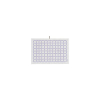LOOP HOME lilac/ivory - grid bundles — hand towel back