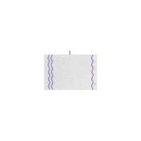 LOOP HOME lilac/ivory - wave bundles — hand towel back